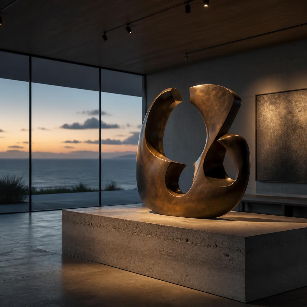 Curated Art & Sculptural Elements
